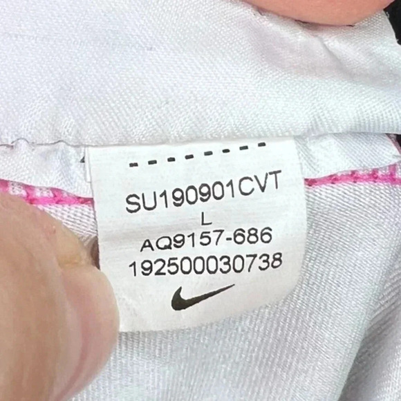 Nike Pro DRI-FIT Capri Leggings Girls SZ Large High Rise Tropical Print - Picture 9 of 10